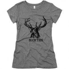 Ladies Slim Fit Super Soft Triblend Tee