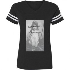 Ladies Relaxed Fit Vintage Sports Tee