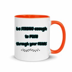 11oz Ceramic Mug with Color Inside