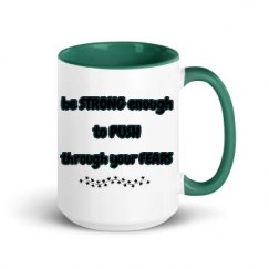 15oz Ceramic Mug with Color Inside