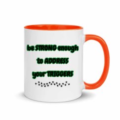 11oz Ceramic Mug with Color Inside