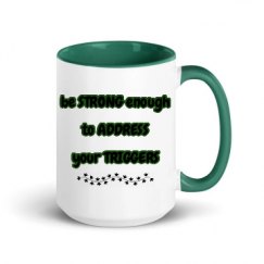 15oz Ceramic Mug with Color Inside