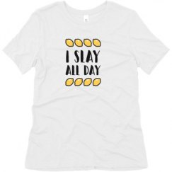 Ladies Relaxed Fit Super Soft Triblend Tee