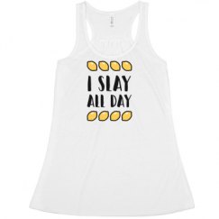 Ladies Flowy Racerback Tank