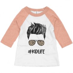 Toddler 3/4 Sleeve Raglan Tee