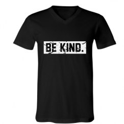 Unisex V-Neck Jersey Tee