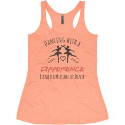 Ladies Slim Fit Super Soft Racerback Triblend Tank