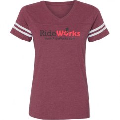 Ladies Relaxed Fit Vintage Sports Tee