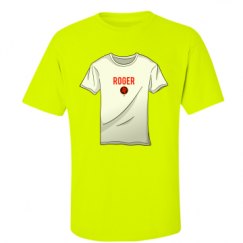 Unisex Ultra Cotton Safety Neon Crewneck Tee