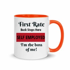 11oz Ceramic Mug with Color Inside