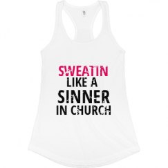 Ladies Slim Fit Racerback Tank Top