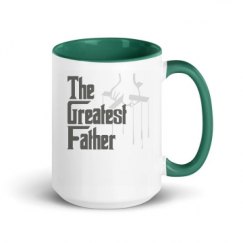 15oz Ceramic Mug with Color Inside