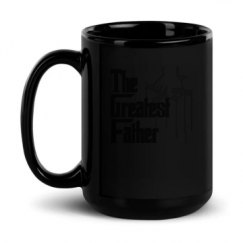 15oz Black Glossy Mug