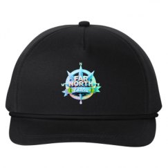 Snapback Five-Panel Rope Hat