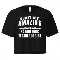 Ladies Festival Cali Crop Top Tee