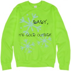 Unisex Neon Crewneck Sweatshirt