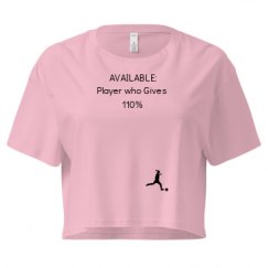 Ladies Festival Cali Crop Top Tee