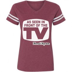 Ladies Relaxed Fit Vintage Sports Tee