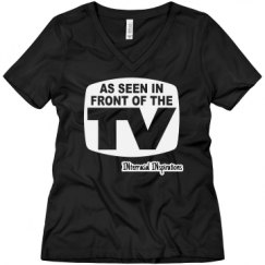 Ladies Relaxed Fit V-Neck Tee