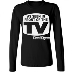 Ladies Relaxed Fit Basic Long Sleeve Tee