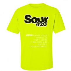 Unisex Ultra Cotton Safety Neon Crewneck Tee