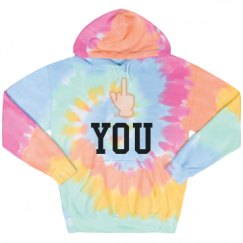 Unisex Tie-Dye Fleece Hoodie