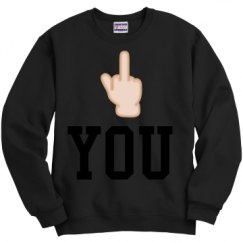 Unisex Film and Foil Crewneck Sweatshirt