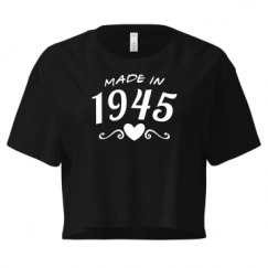 Ladies Festival Cali Crop Top Tee