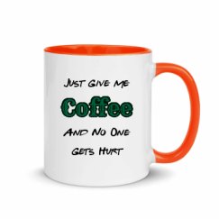 11oz Ceramic Mug with Color Inside