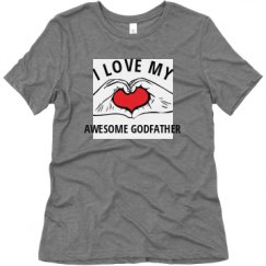 Ladies Relaxed Fit Super Soft Triblend Tee