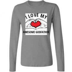 Ladies Relaxed Fit Basic Long Sleeve Tee