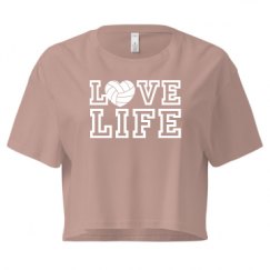 Ladies Festival Cali Crop Top Tee