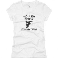 Ladies Slim Fit Basic Promo Jersey Tee