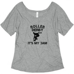 Ladies Flowy Slouchy Tee