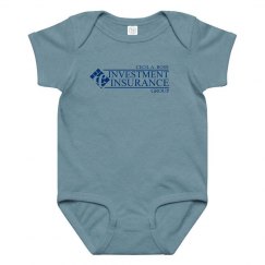Infant Lap Shoulder Creeper CARIBBEAN