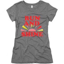 Ladies Slim Fit Super Soft Triblend Tee