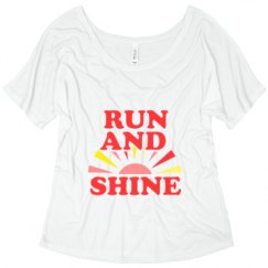 Ladies Flowy Slouchy Tee