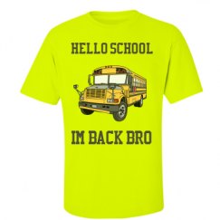 Unisex Ultra Cotton Safety Neon Crewneck Tee