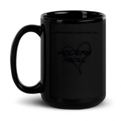 15oz Black Glossy Mug