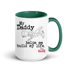 15oz Ceramic Mug with Color Inside