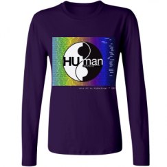 Ladies Relaxed Fit Basic Long Sleeve Tee