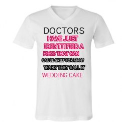 Unisex V-Neck Jersey Tee