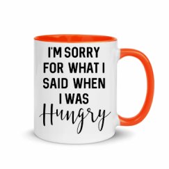 11oz Ceramic Mug with Color Inside