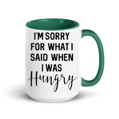 15oz Ceramic Mug with Color Inside