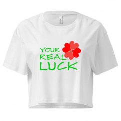 Ladies Festival Cali Crop Top Tee