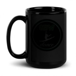 15oz Black Glossy Mug