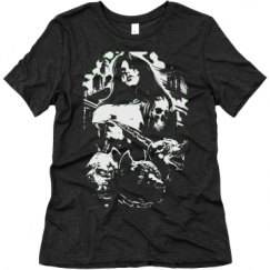 Ladies Relaxed Fit Super Soft Triblend Tee