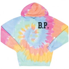 Unisex Tie-Dye Fleece Hoodie
