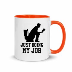 11oz Ceramic Mug with Color Inside