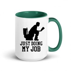 15oz Ceramic Mug with Color Inside